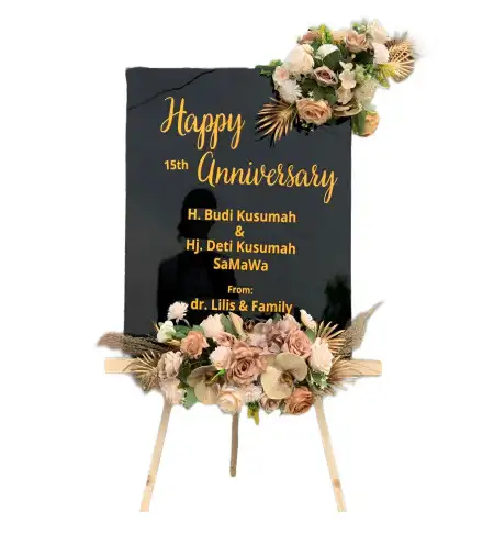 Papan Bunga Akrilik Tulang Bawang